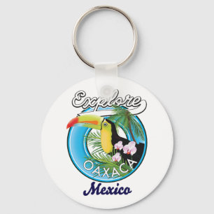 Oaxaca Mexico Reiselogo Schlüsselanhänger