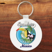 Oaxaca Mexico Reiselogo Schlüsselanhänger (Vorderseite)