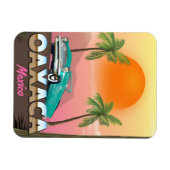 Oaxaca Mexico Reiseplakat Magnet (Horizontal)