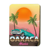 Oaxaca Mexico Reiseplakat Magnet (Vertikal)