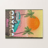 Oaxaca Mexico Reiseplakat Puzzle (Horizontal)