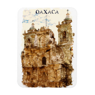 Oaxaca Mexico Templo de Santo Domingo Magnet