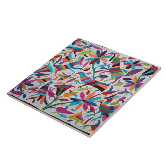 Oaxaca Mexikanisch Mayan Hispanic Ethnic Boho Fliese (Seite)