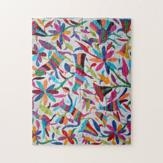 Oaxaca Mexikanisch Mayan Hispanic Ethnic Boho Puzzle (Vertikal)