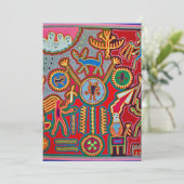 Oaxaca Mexikanischer Maya Tribal Einladung (Stehend Vorderseite)