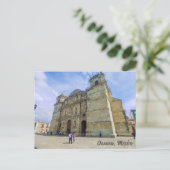 Oaxaca, Mexiko, Kathedrale Postkarte (Stehend Vorderseite)