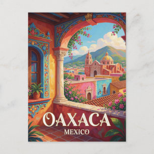 Oaxaca Mexiko Kolonialarchitektur Reise Postkarte