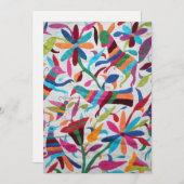 Oaxaca Mexiko mexikanisches hispanisches Einladung (Vorne/Hinten)