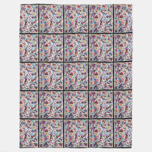 Oaxaca Mexiko mexikanisches hispanisches Fleecedecke (Vorderseite)