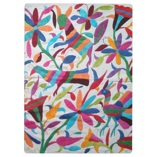 Oaxaca Mexiko mexikanisches hispanisches Klemmbrett (Rückseite)