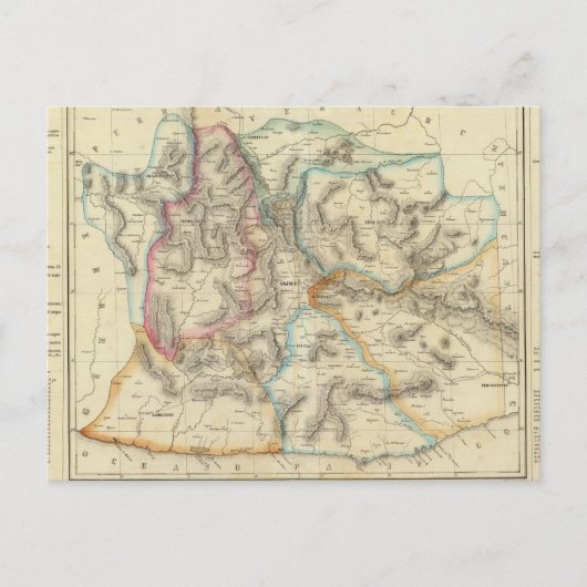 Oaxaca, Mexiko Postkarte (Vorderseite)