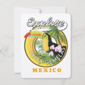Oaxaca Mexiko Reise Logo (Vorderseite)