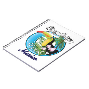 Oaxaca Mexiko Reise Logo Notizblock