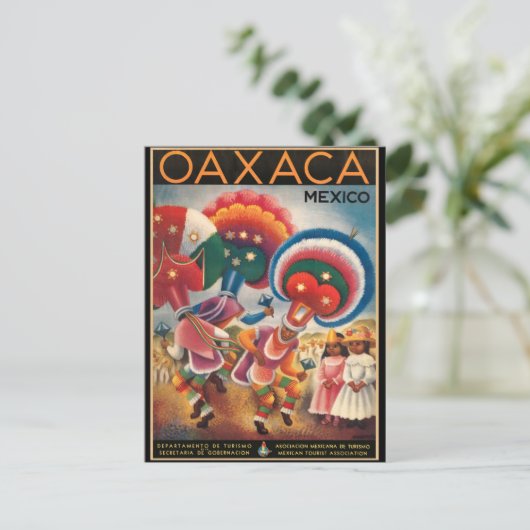 Oaxaca Postkarte (Stehend Vorderseite)