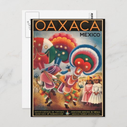 Oaxaca Postkarte (Vorne/Hinten)