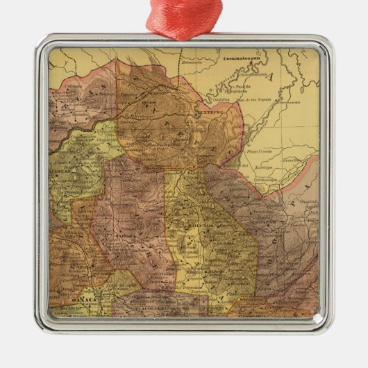 Oaxaca Silbernes Ornament (Vorne)