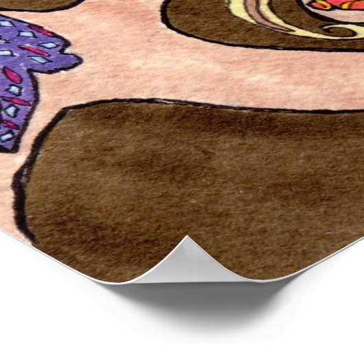 Oaxacan Bunny Tree of Life Poster (Ecke)