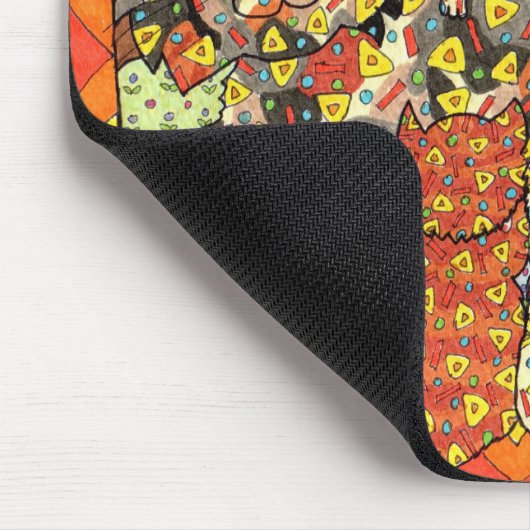 Oaxacan Cat and Kittens Mousepad (Ecke)