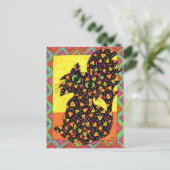 Oaxacan Cat Postkarte (Stehend Vorderseite)