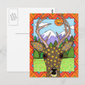 Oaxacan Deer Postkarte (Vorne/Hinten)