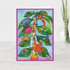 Oaxacan Frog Tree of Life Karte