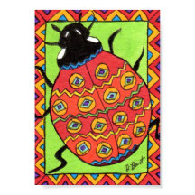Oaxacan Ladybug Mini Mexikanische Volkskunst