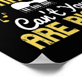 Ob du denkst, du kannst oder denkst, du kannst nic poster (Ecke)