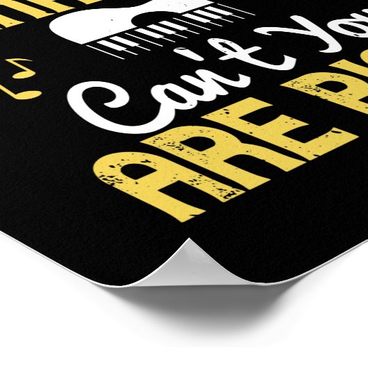 Ob du denkst, du kannst oder denkst, du kannst nic poster (Ecke)