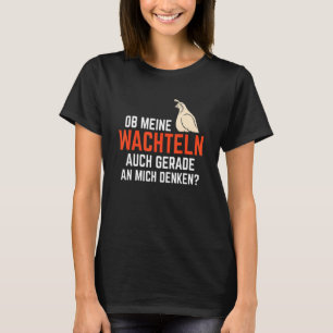 Ob ein Mich-Denker über die Vogelzüchterquaille sc T-Shirt