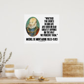 Ob Ereignisse im Leben gut oder schlecht sie wahrn Poster (Küche)