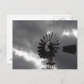 Ob es dir gefällt oder nicht...I Liebe Windmühlen. Postkarte (Vorne/Hinten)