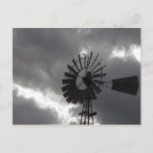 Ob es dir gefällt oder nicht...I Liebe Windmühlen. Postkarte (Vorderseite)