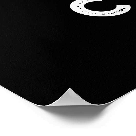 Ob fertig oder nicht hier, ich bröckle Funny Brot  Poster (Ecke)