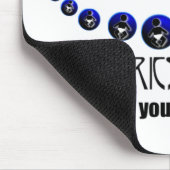 OB/GYN AN IHREM HALS - LUSTIGES MEDIZINISCHES MOUSEPAD (Ecke)