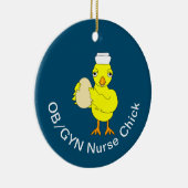 OB/GYN-Krankenpfleger Keramik Ornament (Rechts)