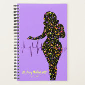 OB-GYN Medical Feminine Floral Planner Planer (Vorderseite)