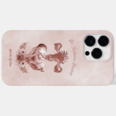 Ob/Gyn Midfrau Floral Kindgeburt Cervix Ovarien Case-Mate iPhone Hülle (Rückseite (Horizontal))