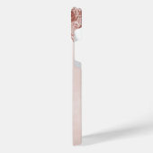 Ob/Gyn Midfrau Floral Kindgeburt Cervix Ovarien iPhone Hülle (Linke Seite)