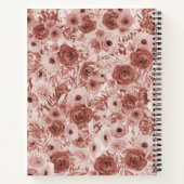 Ob/Gyn Midfrau Floral Kindgeburt Cervix Ovarien Notizblock (Rückseite)