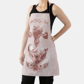 Ob/Gyn Midfrau Floral Kindgeburt Cervix Ovarien Schürze (InSitu)