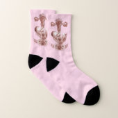 Ob/Gyn Midfrau Floral Kindgeburt Cervix Ovarien Socken (Paar)