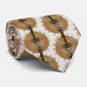 OB Gyn Nurse Caduceus Krawatte (Gerollt)