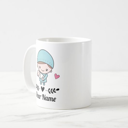 OB-GYN Obstbauer Doula Kaffeetasse (Vorderseite Links)