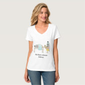 Ob/Gyn Quail T - Shirt (Vorderseite Vollansicht)