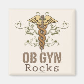 OB GYN Rocks Magnet (Vorne)