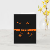 Ob-gyn The Boo Crew Halloween Soky Doctor Nurse Sq Karte (Gelbe Blume)