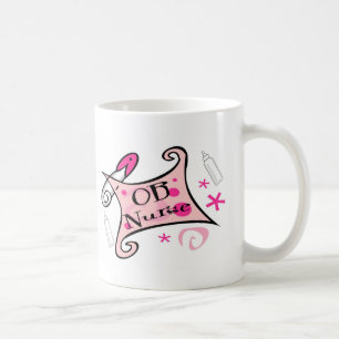 OB Krankenschwester (Geburtshilfe) Krankenpflege Kaffeetasse