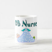 OB Krankenschwester-Geschenke, Baby in der Kaffeetasse (Mittel)
