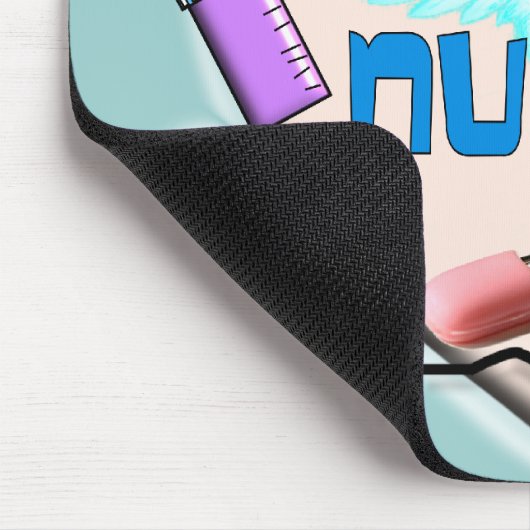 OB Krankenschwester-Kunst-Geschenke Mousepad (Ecke)