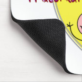 OB Krankenschwester "Meconium geschieht" Mousepad (Ecke)